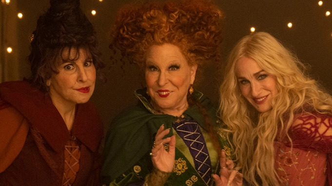The Sanderson sisters are back haunting Salem in Hocus Pocus 2. Photo credit of Deadline.