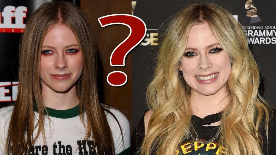 Avril Lavigne Then and Now